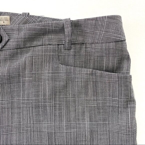 Calvin Klein plaid trousers, modern fit, medium rise, plaid stretch fabric - Picture 8 of 13